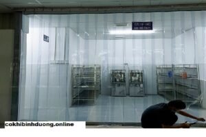 Nhà Thi Công Màn Nhựa PVC Phòng Lạnh Số 1 Miền Nam 4 Màn nhựa PVC phòng lạnh chất lượng cao giá sỉ tại xưởng