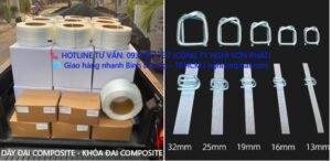 Dây đai composite và khóa đai Nghi Sơn Phát