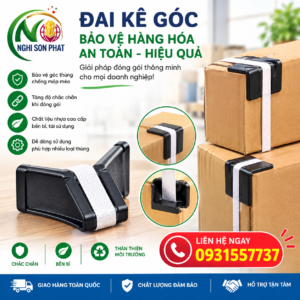 kê góc nhựa bảo vệ kiện hàng nghi sơn phát